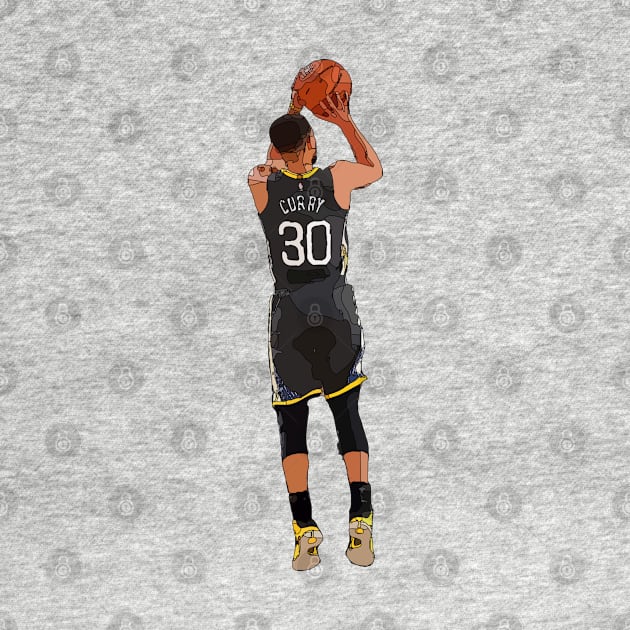 Stephen Curry 3-Point Shot by Playful Creatives